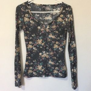 Longsleeve Nollie Sexy Comfy Tee V Neck Scoop Neck